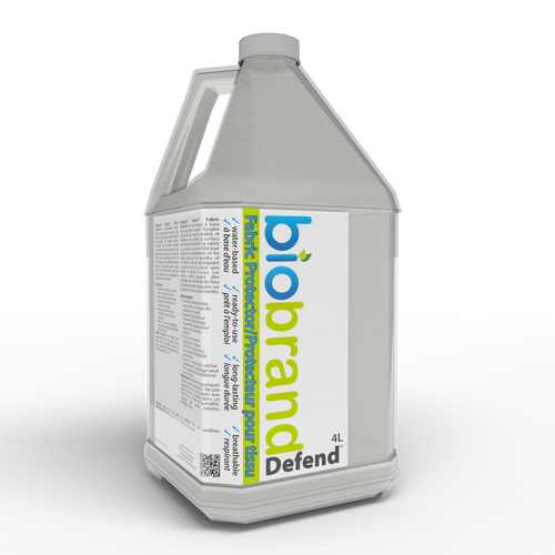 BioBrand Defend Fabric Protector | Eco-Friendly | by SurfaceScience | 4L Bottle