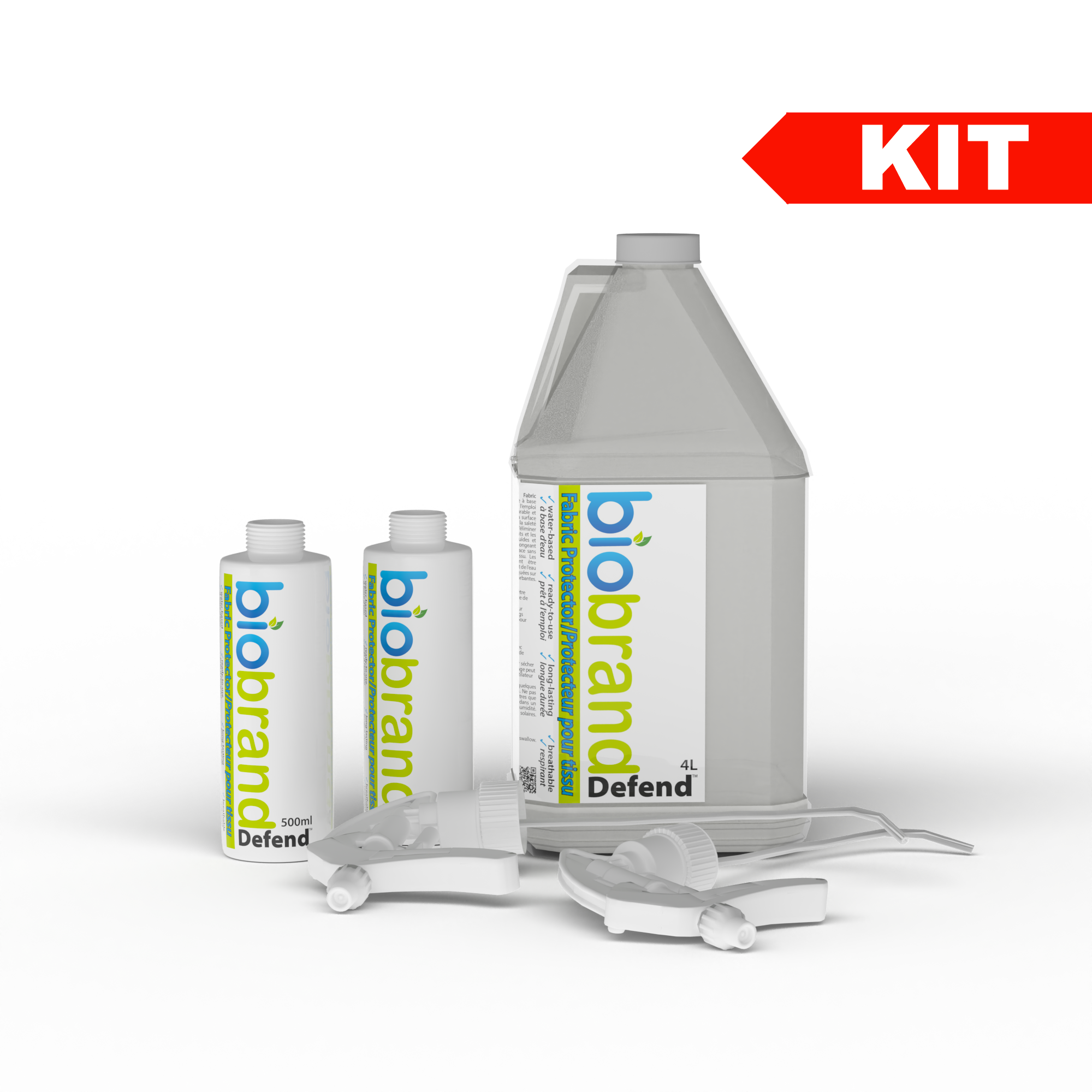 BioBrand Defend™ Fabric Protector 4L Kit | Eco-Friendly | Non-Toxic ...