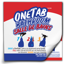 Load image into Gallery viewer, Bathroom Cleaner 4pack Bulk Box of 96 Foils
