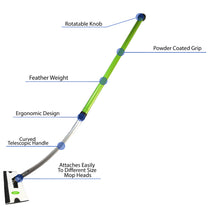 Load image into Gallery viewer, OneMop Telescopic Mop Pole | Patented Construction that works - from SurfaceScience
