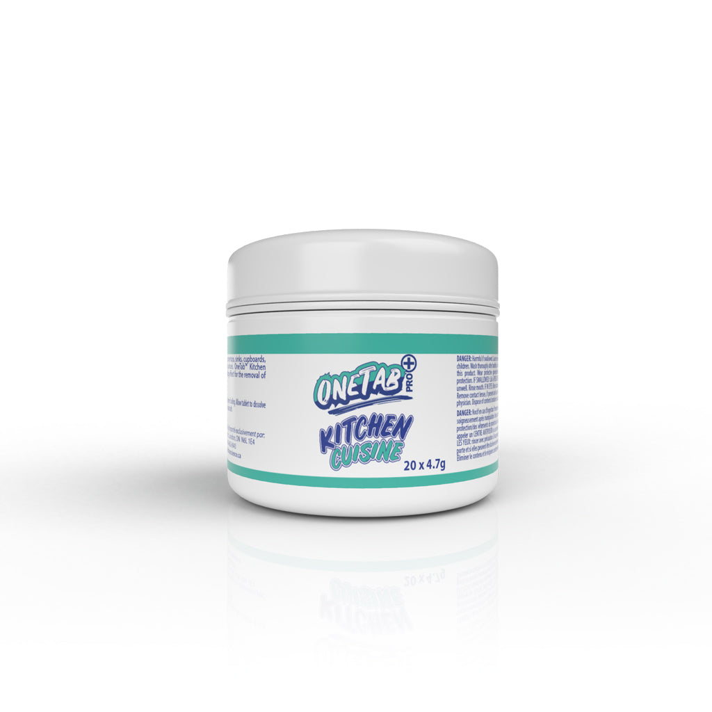 OneTab Pro+ Kitchen Cleaner | 4.7g Tab | makes 750ml - from SurfaceScience