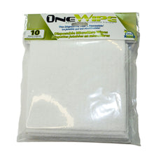 Load image into Gallery viewer, OneWipe Washable yet Disposable Microfibre Wipes | from SurfaceScience - 10 pack
