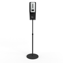 Charger l&#39;image dans la galerie, Gardian HS Monitor Floor Stand (Black) with Stainless Steel Gardian Unit from SurfaceScience
